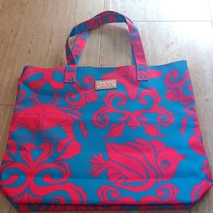 Lilly Pulitzer for Estee Lauder Tropical Tote Bag
